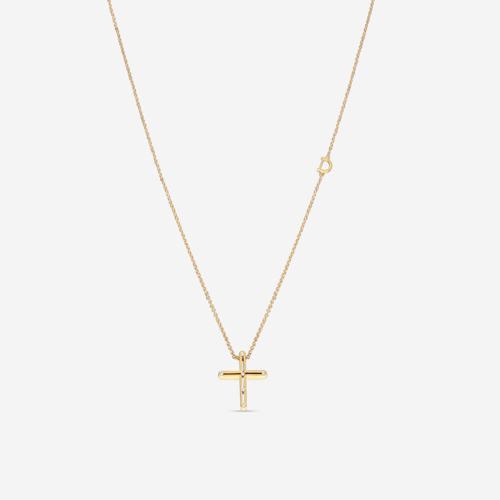 Damiani 18K Yellow Gold Diamond Pendant Necklace 20076845