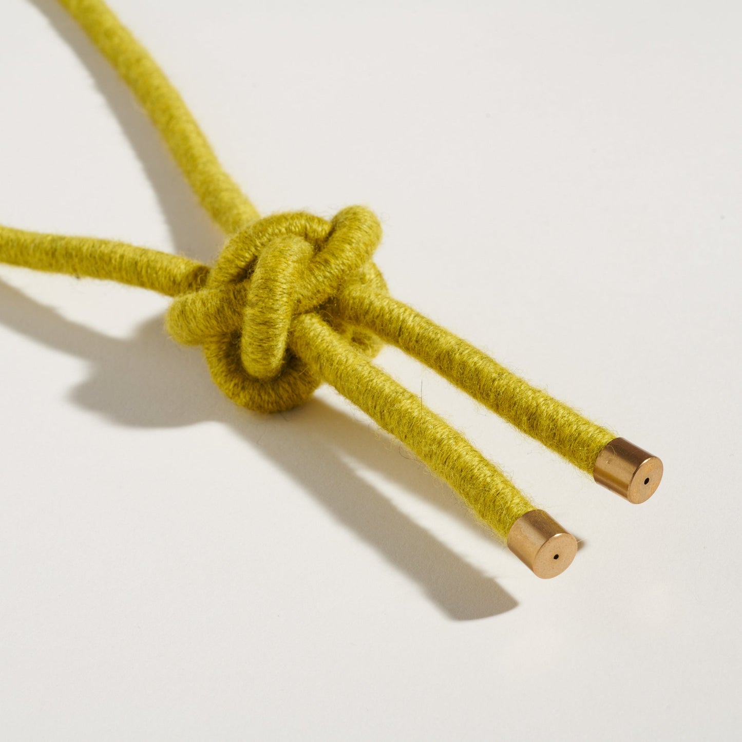 Lanyard Knot Textile Necklace