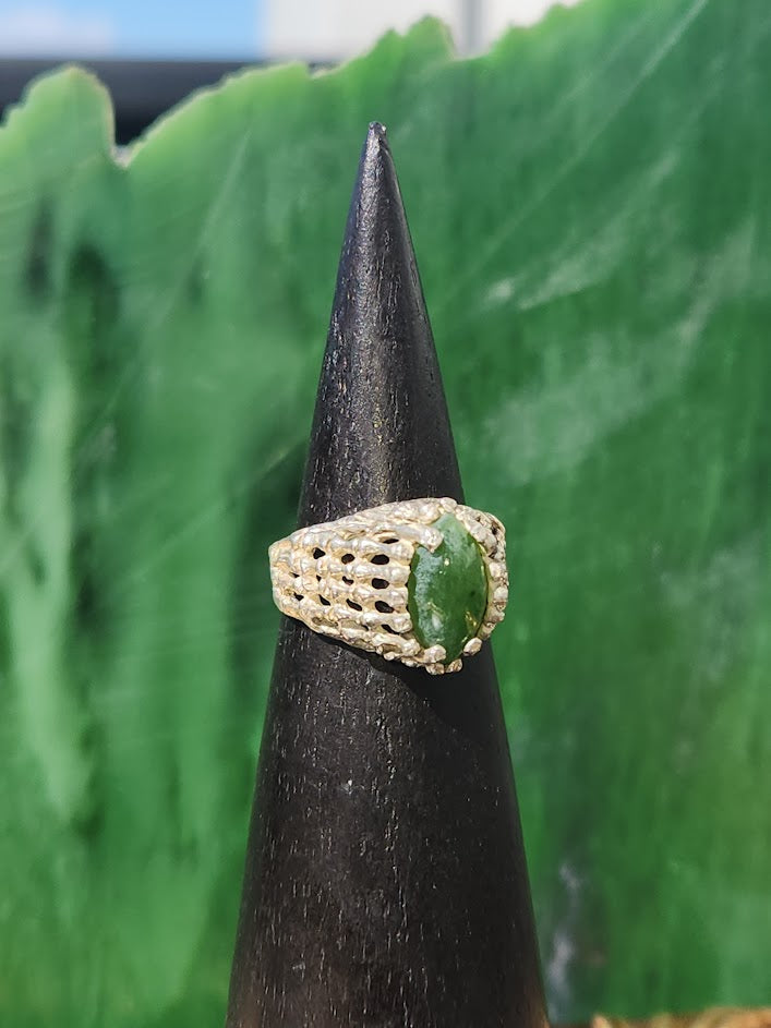 Vintage Jade Ring - #242S