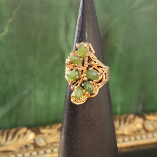 Vintage Jade Ring -#228G-A