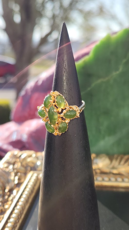 Vintage Jade Ring - #228G