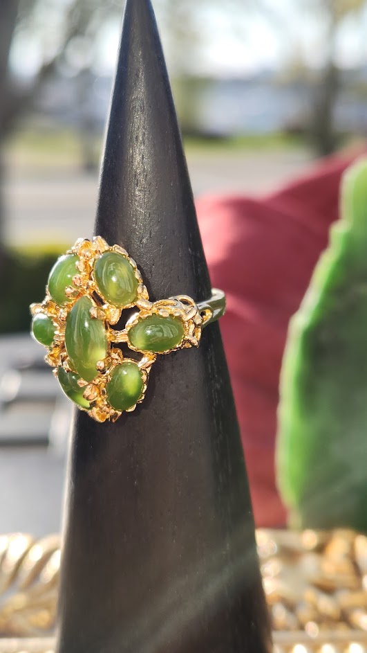 Vintage Jade Ring - #228G