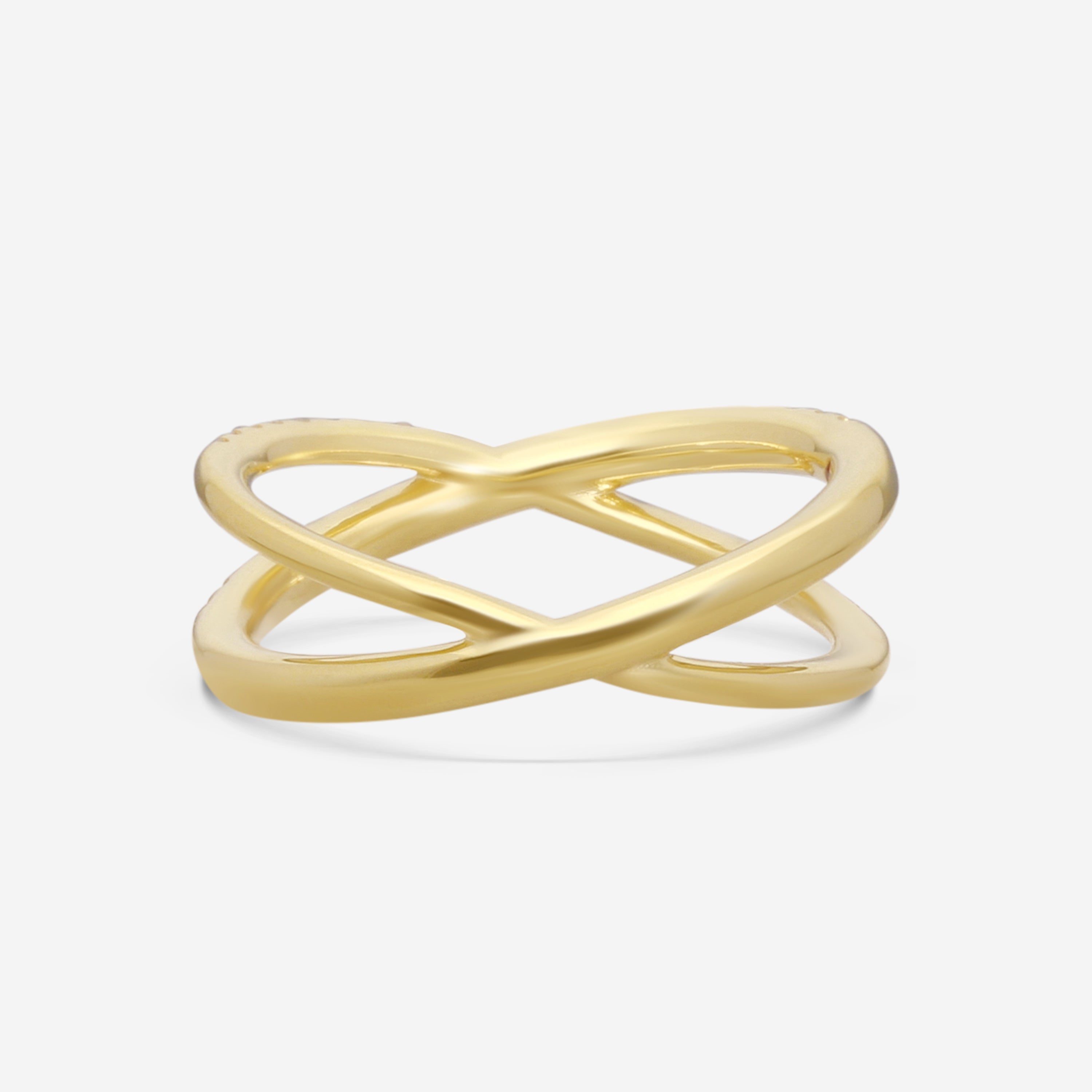 Roberto Coin 18K Yellow Gold Diamond Ring Sz. 6.5 000059AY65X0