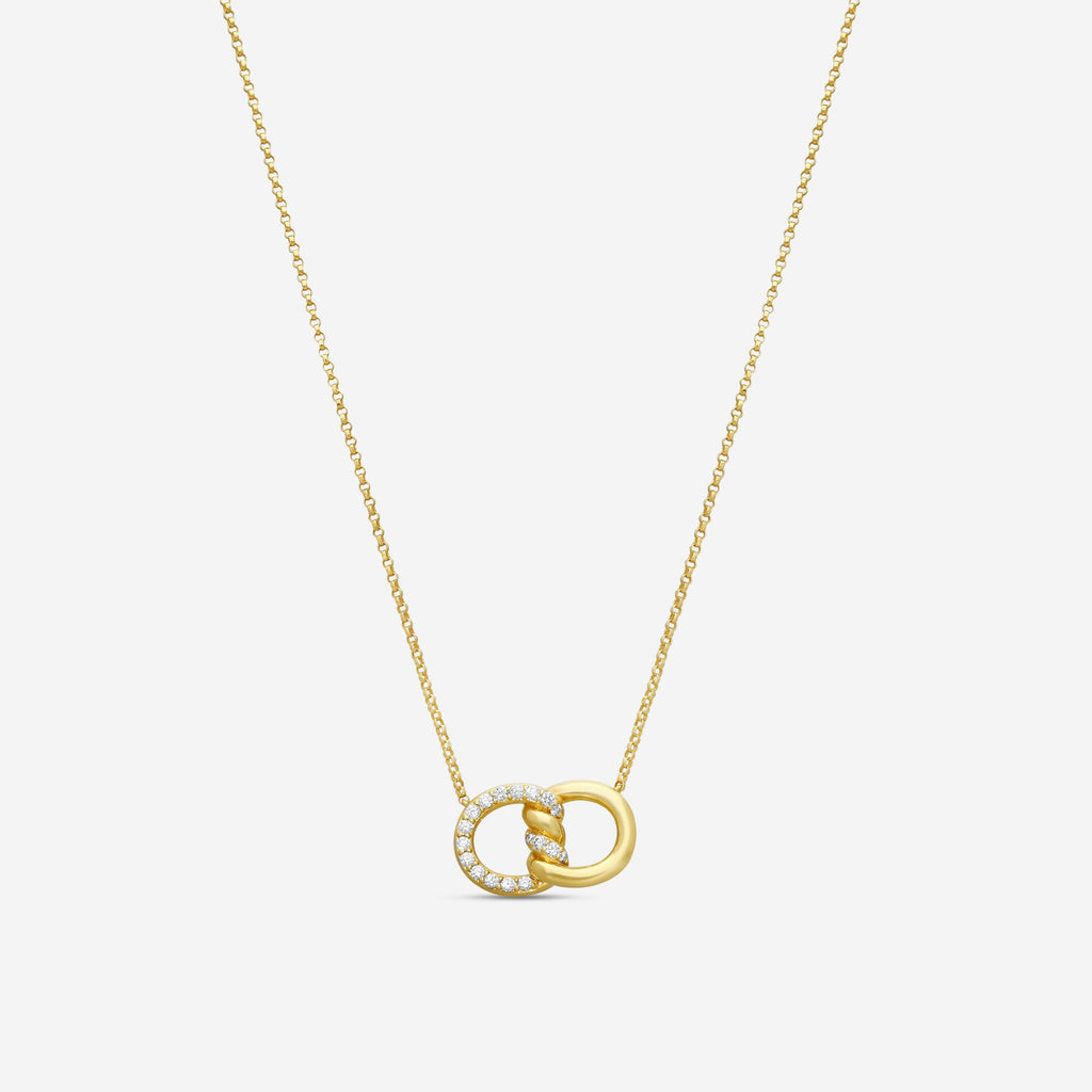 Roberto Coin 18K Yellow Gold Diamond Pendant Necklace 7773242AYCHX