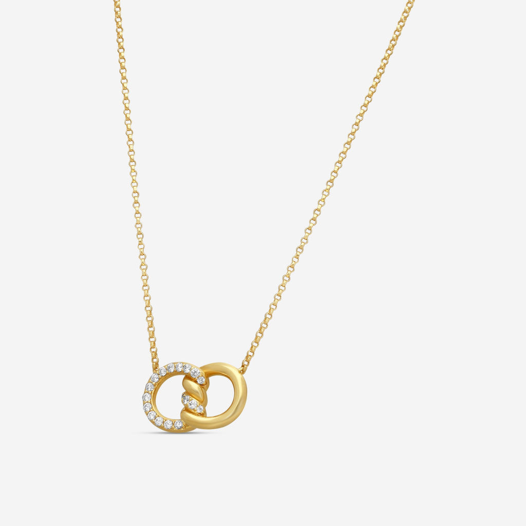 Roberto Coin 18K Yellow Gold Diamond Pendant Necklace 7773242AYCHX