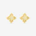 Roberto Coin Venetian Princess 18K Yellow Gold Diamond Earrings 7773499AYERX