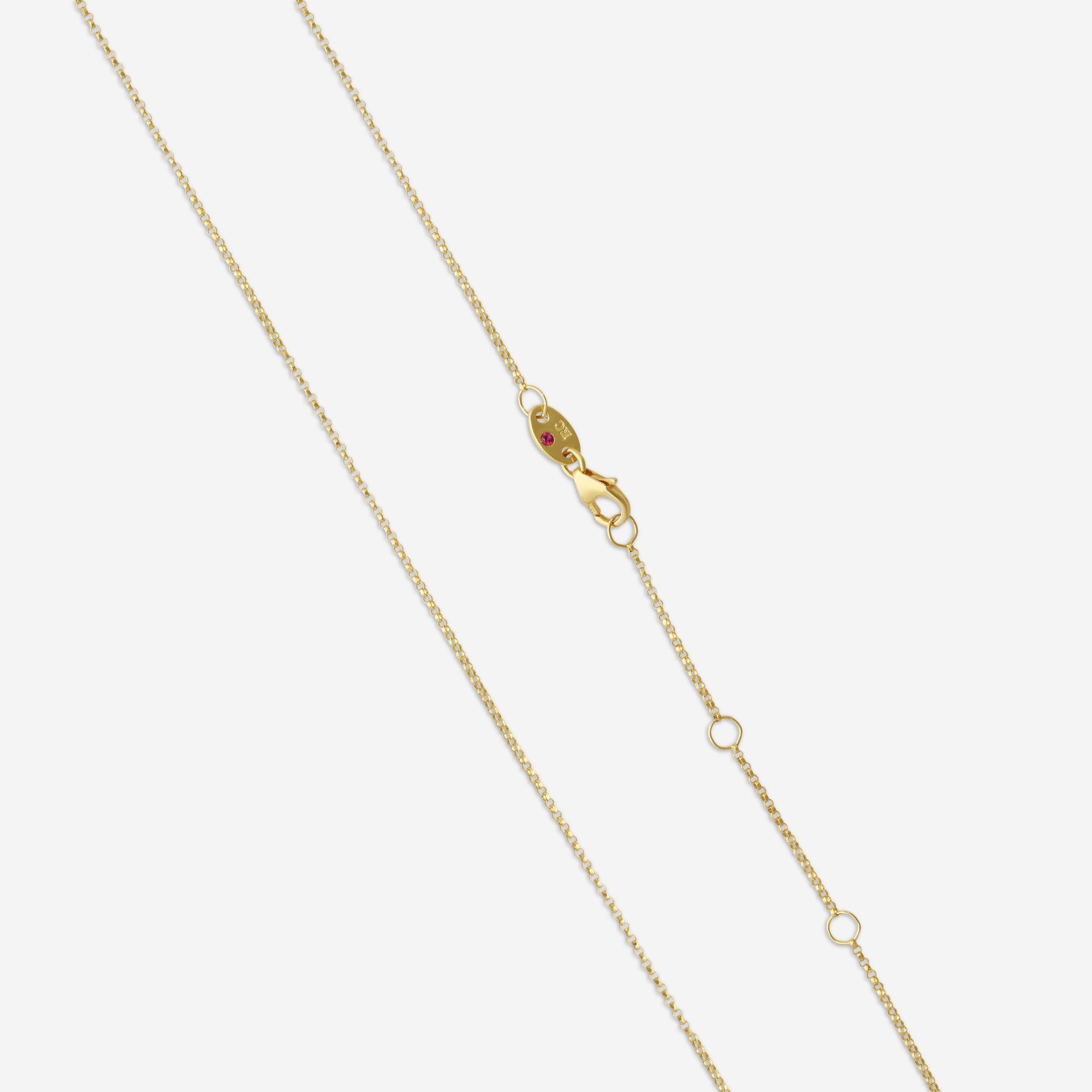 Roberto Coin 18K Yellow Gold Diamond Medium Heart Pendant Necklace 7773505AYCHX