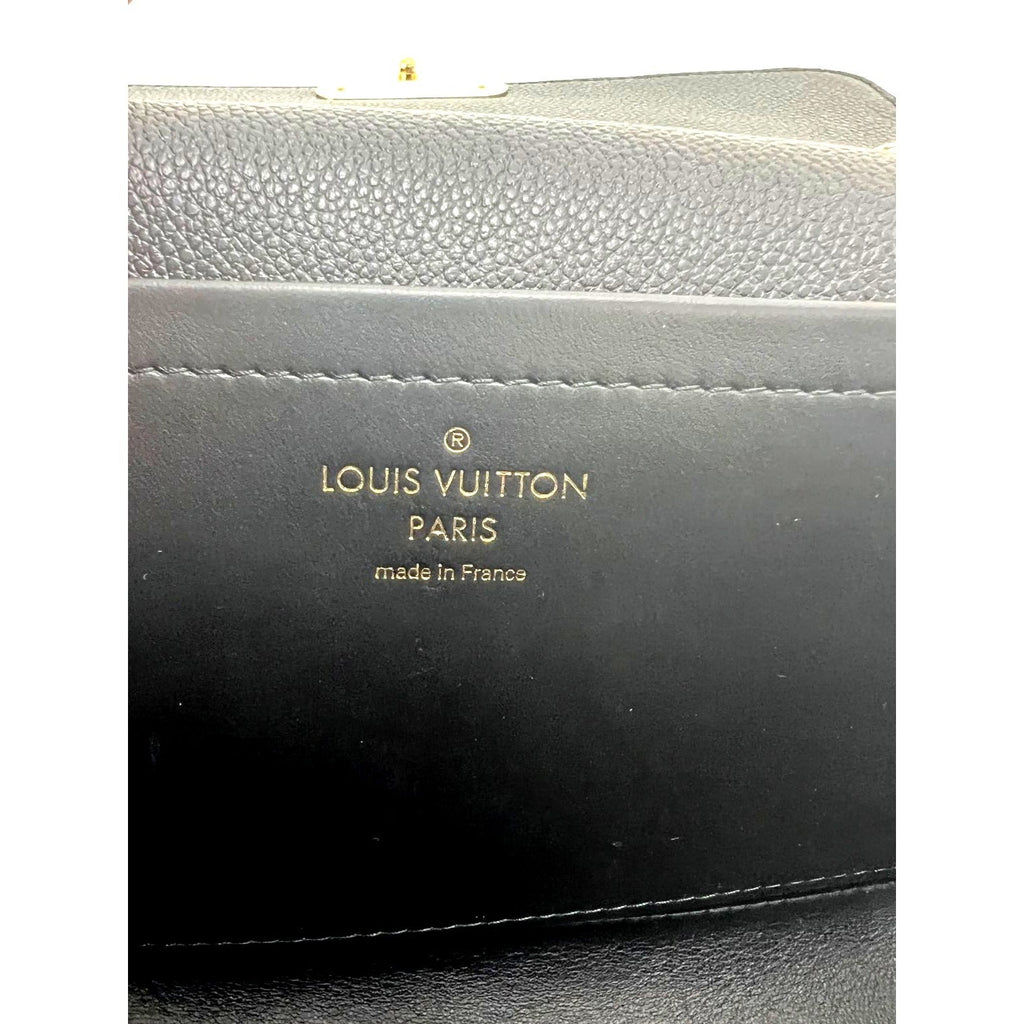 Louis Vuitton Marceau NM Black Empriente Leather Shoulder Bag