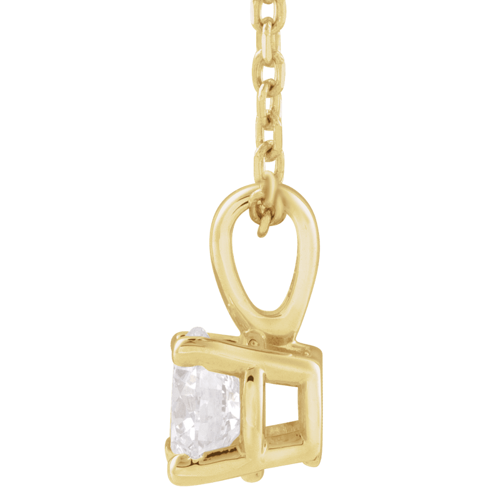 Éclat Doré Lab-Grown/Natural Diamond Pendant Necklace