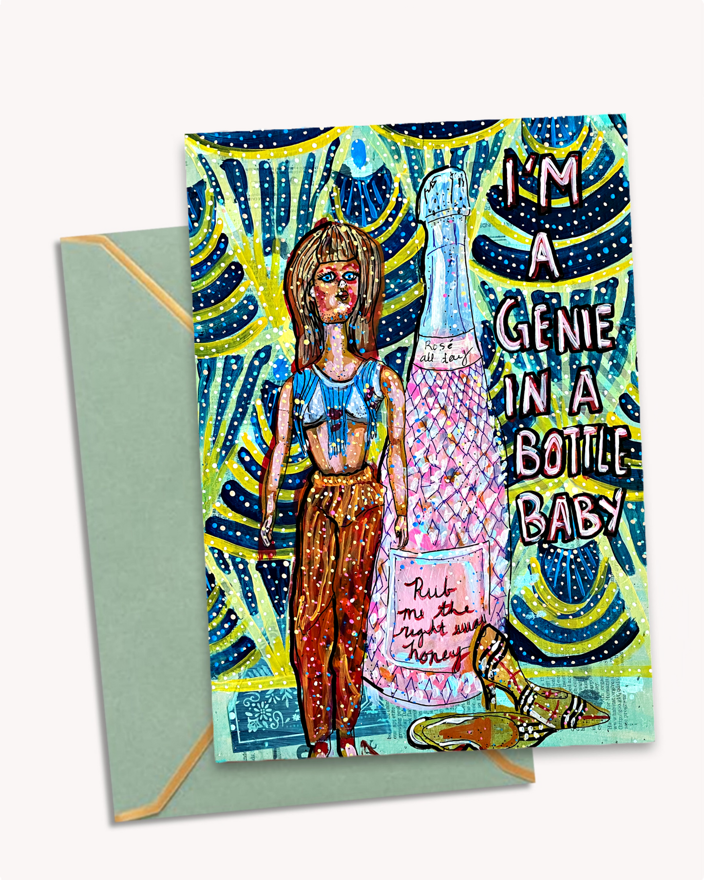 Genie - Greeting Card / Fine Art Print