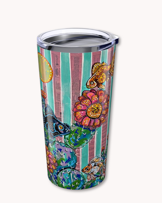Cactus Goldfish 20oz Tumbler