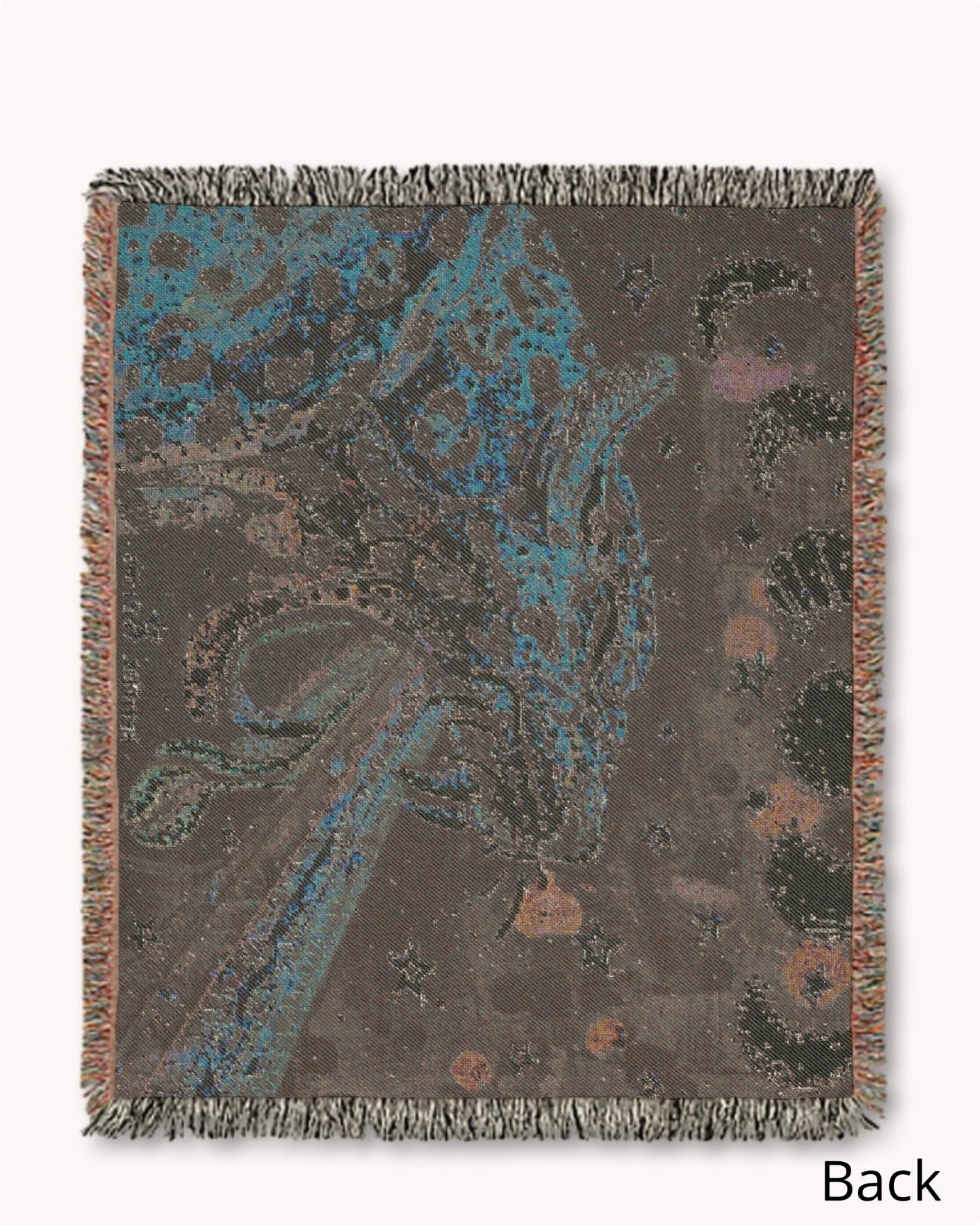 Moon Tides & Jaguar Vibes Woven Blanket