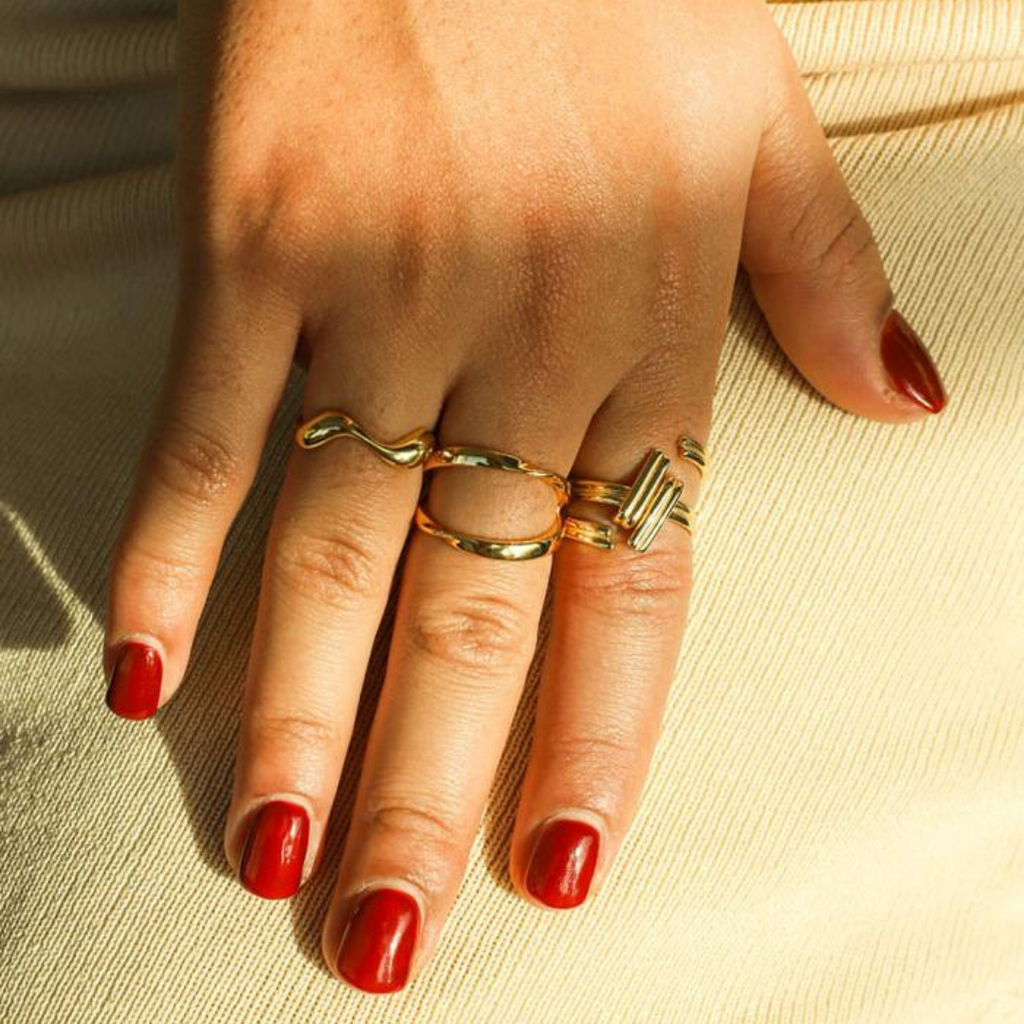 ALVERÉ GIRARD GOLD RING