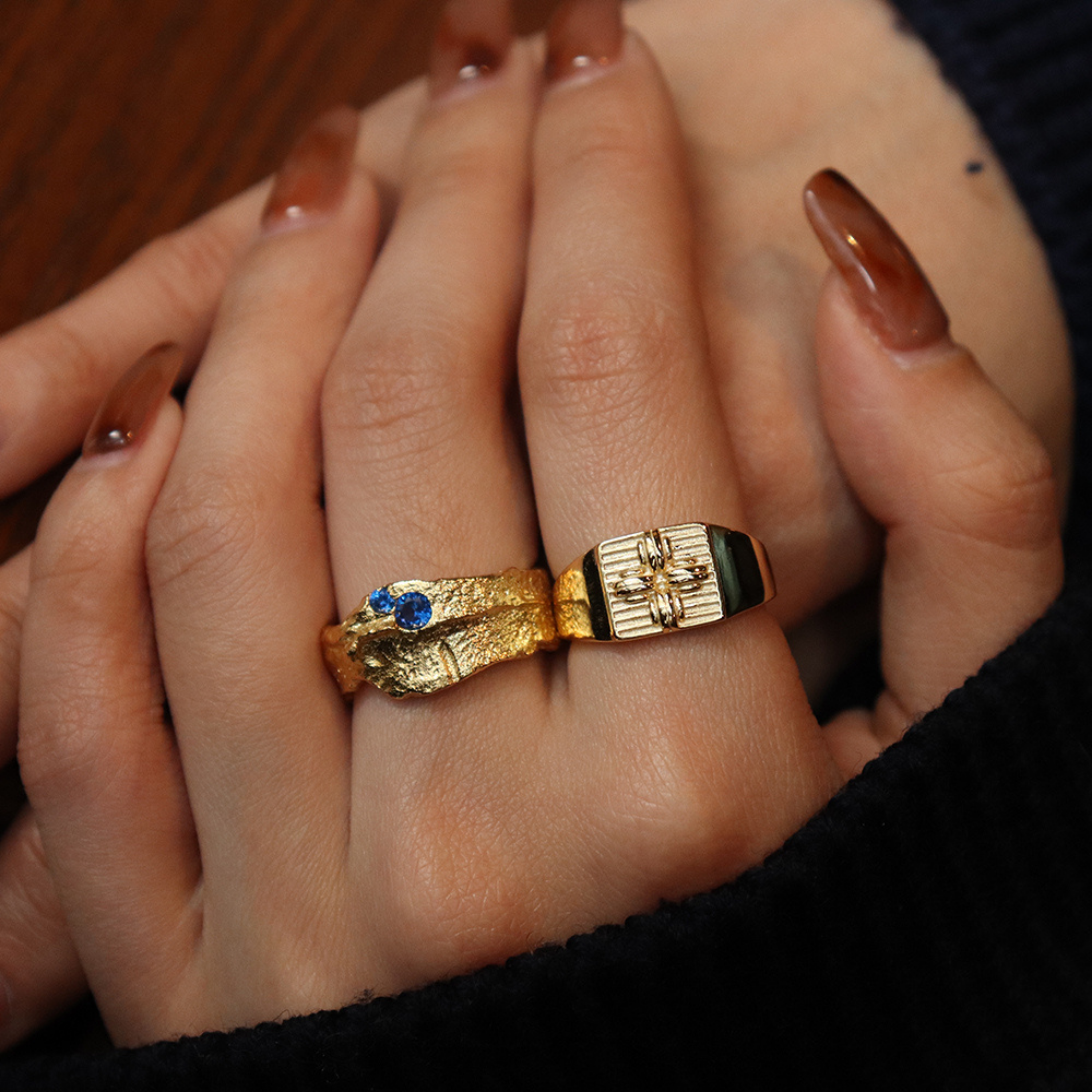 MARTHÉ ANDRÉ GOLD RING