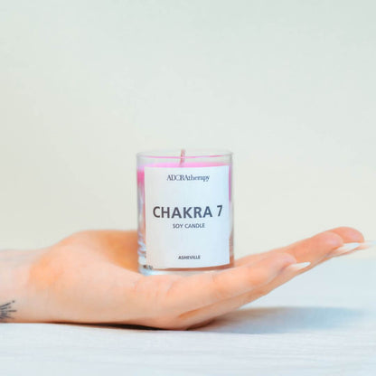 Crown Chakra Meditation Candle