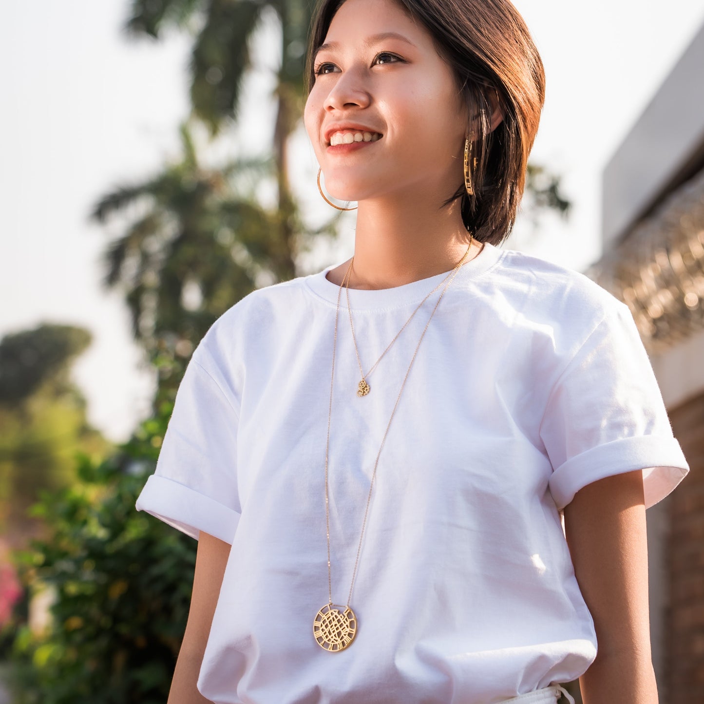 Restoring Justice Necklace 32"