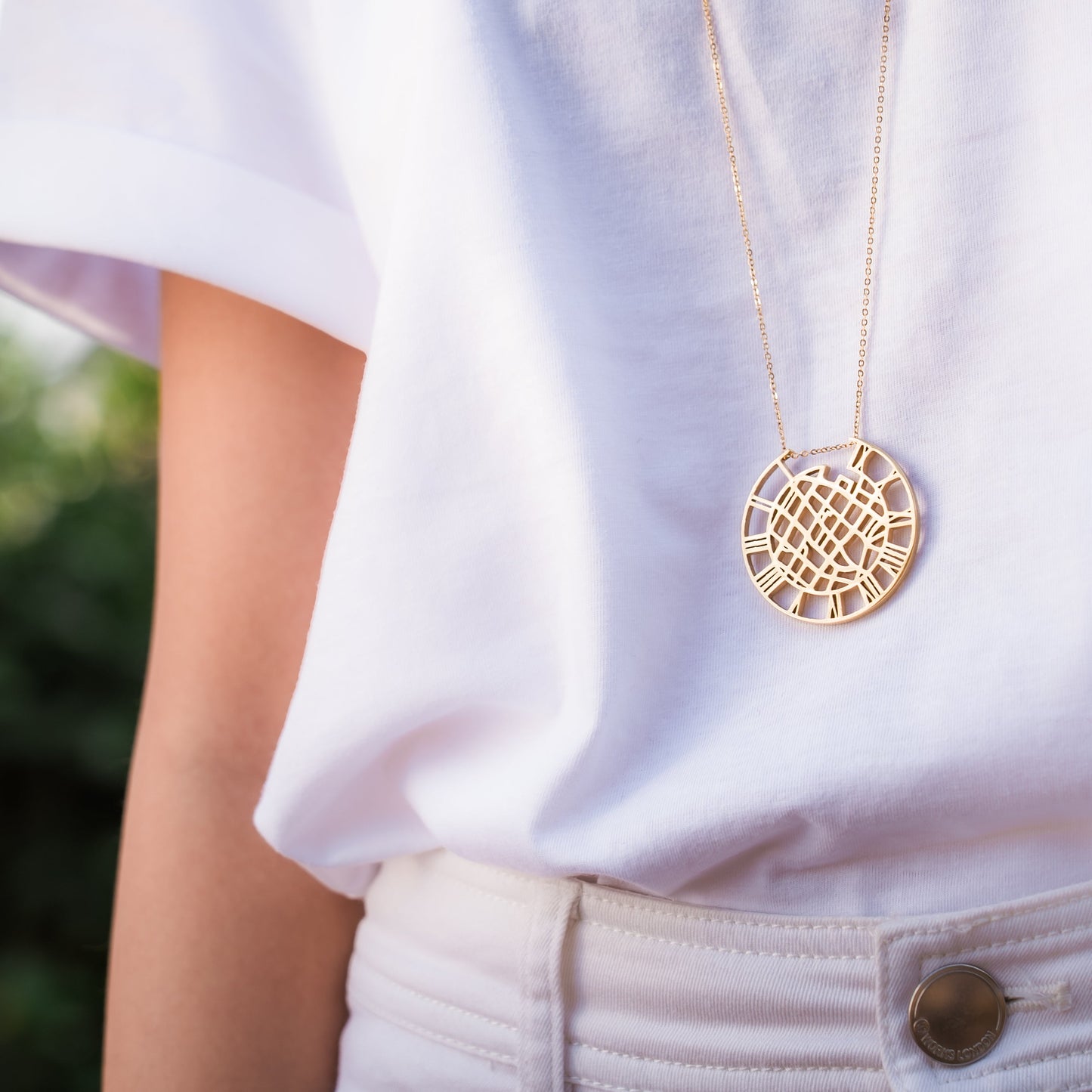 Restoring Justice Necklace 32"