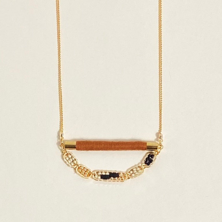 Simpatico Necklace in Neutral Tones