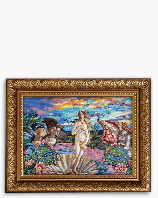 Desert Birth Of Venus Fine Art Magnet ( Large )