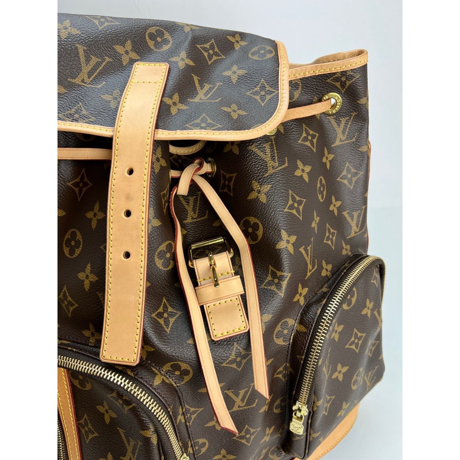 LOUIS VUITTON Bosphore Monogram Canvas Backpack