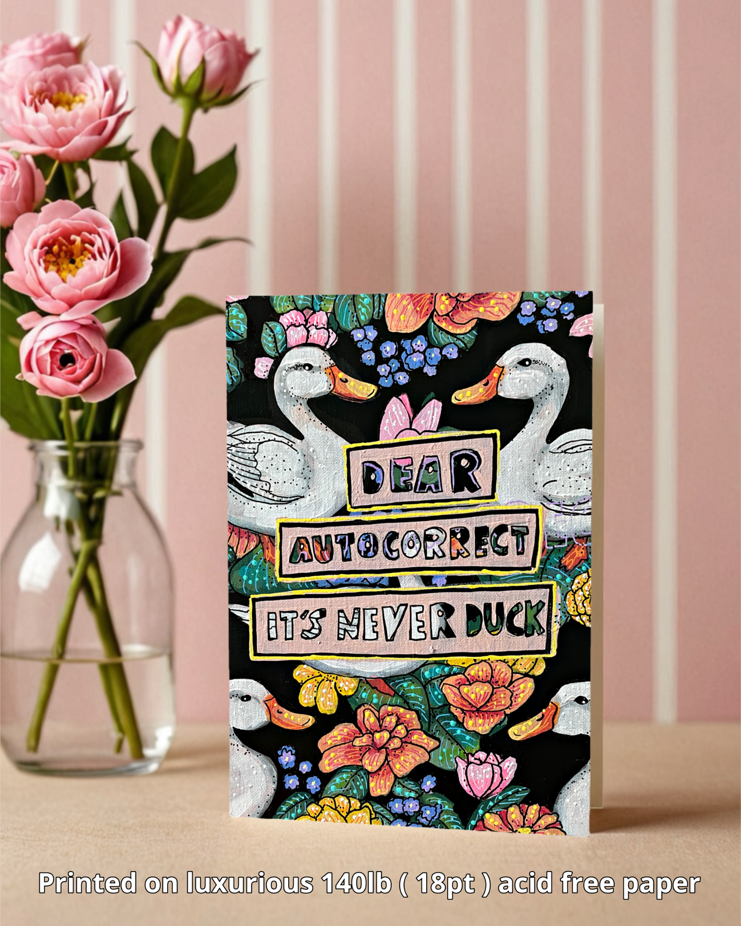 Dear Autocorrect - Greeting Card / Fine Art Print