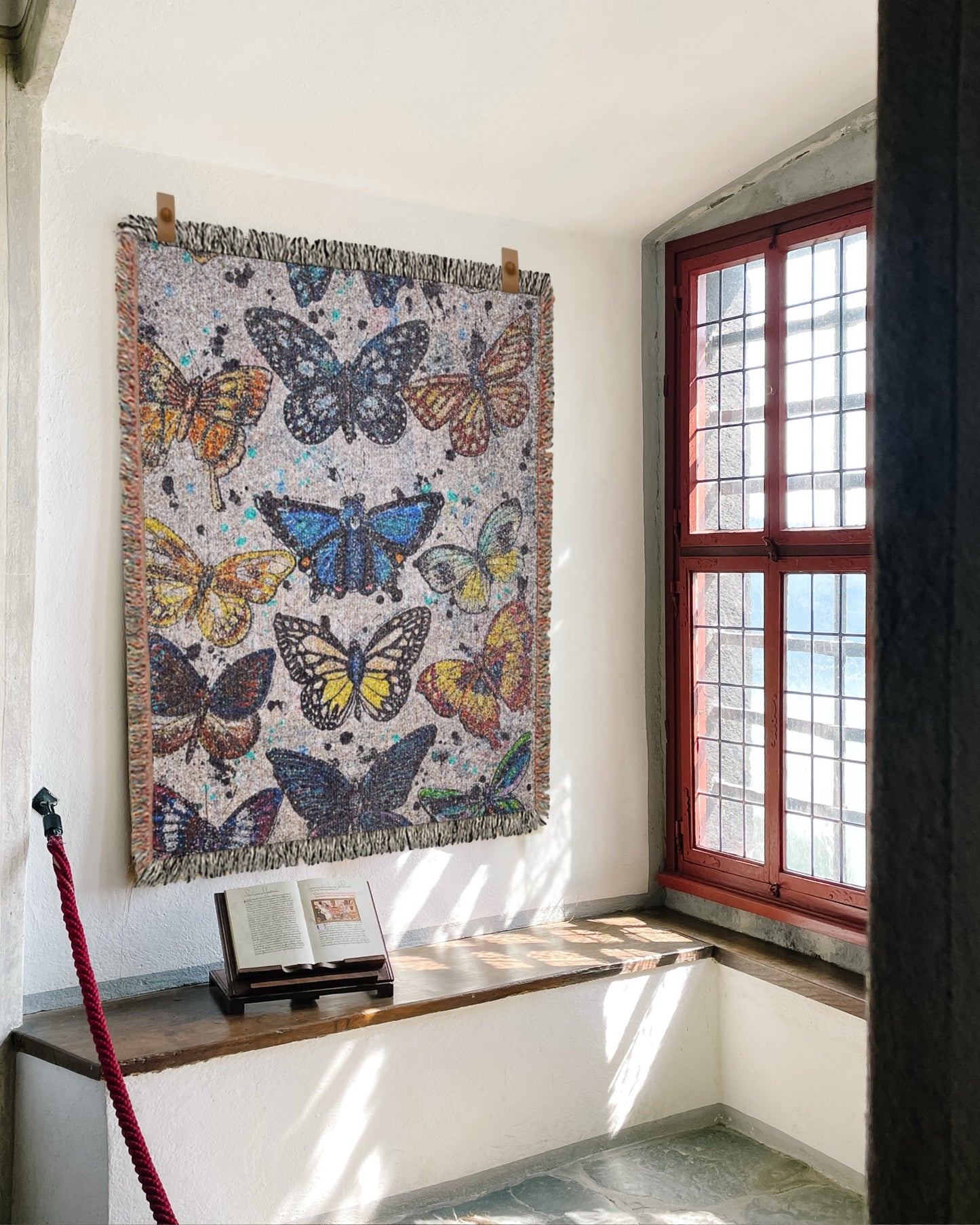 Cascades Woven Blanket Tapestry