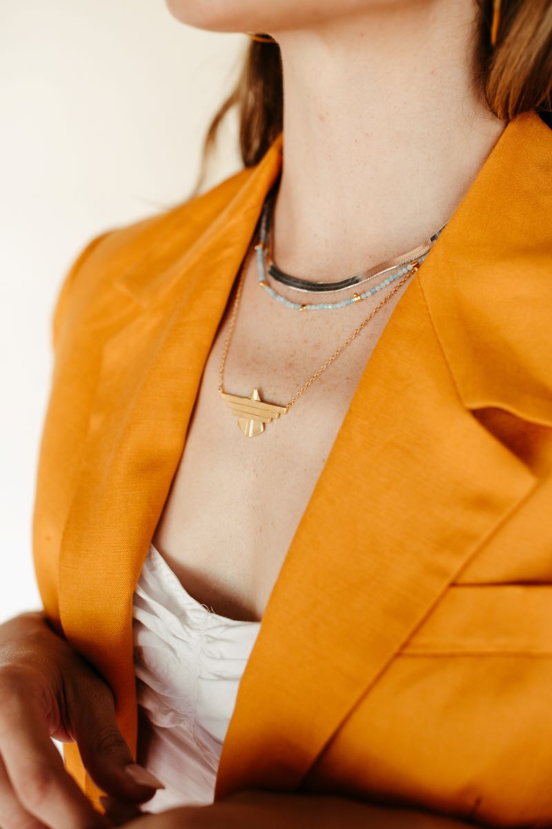 Freebird Necklace - Gold