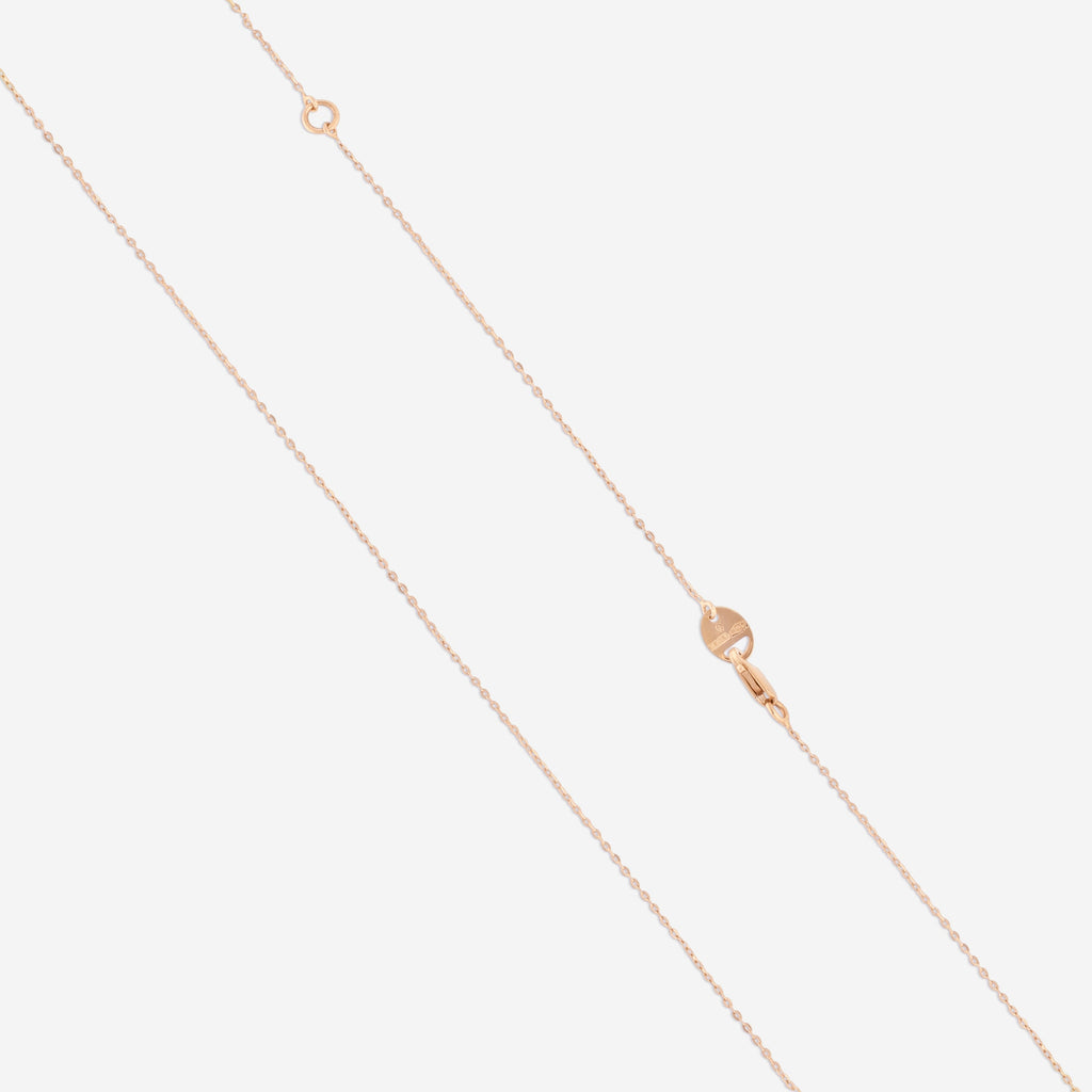 Damiani 18K Rose Gold & Ceramic Diamond Pendant Necklace 20078890