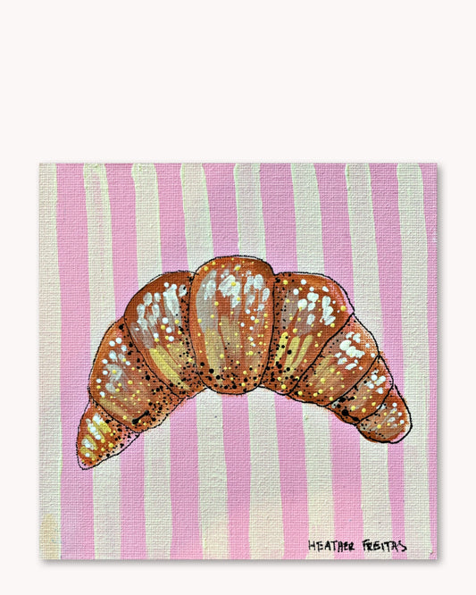 Croissant ( Original Painting )