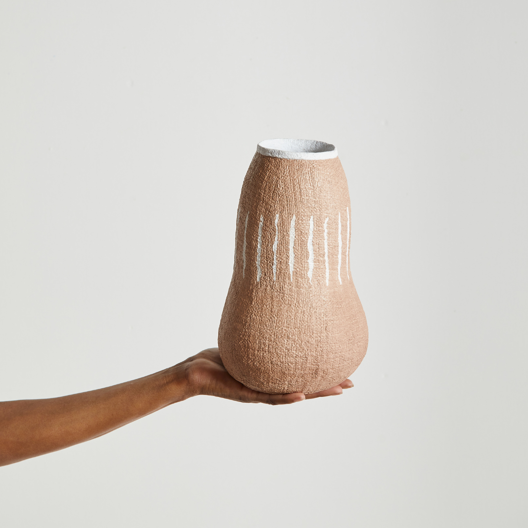 Ilen Eco-Friendly Recycled Paper Vase