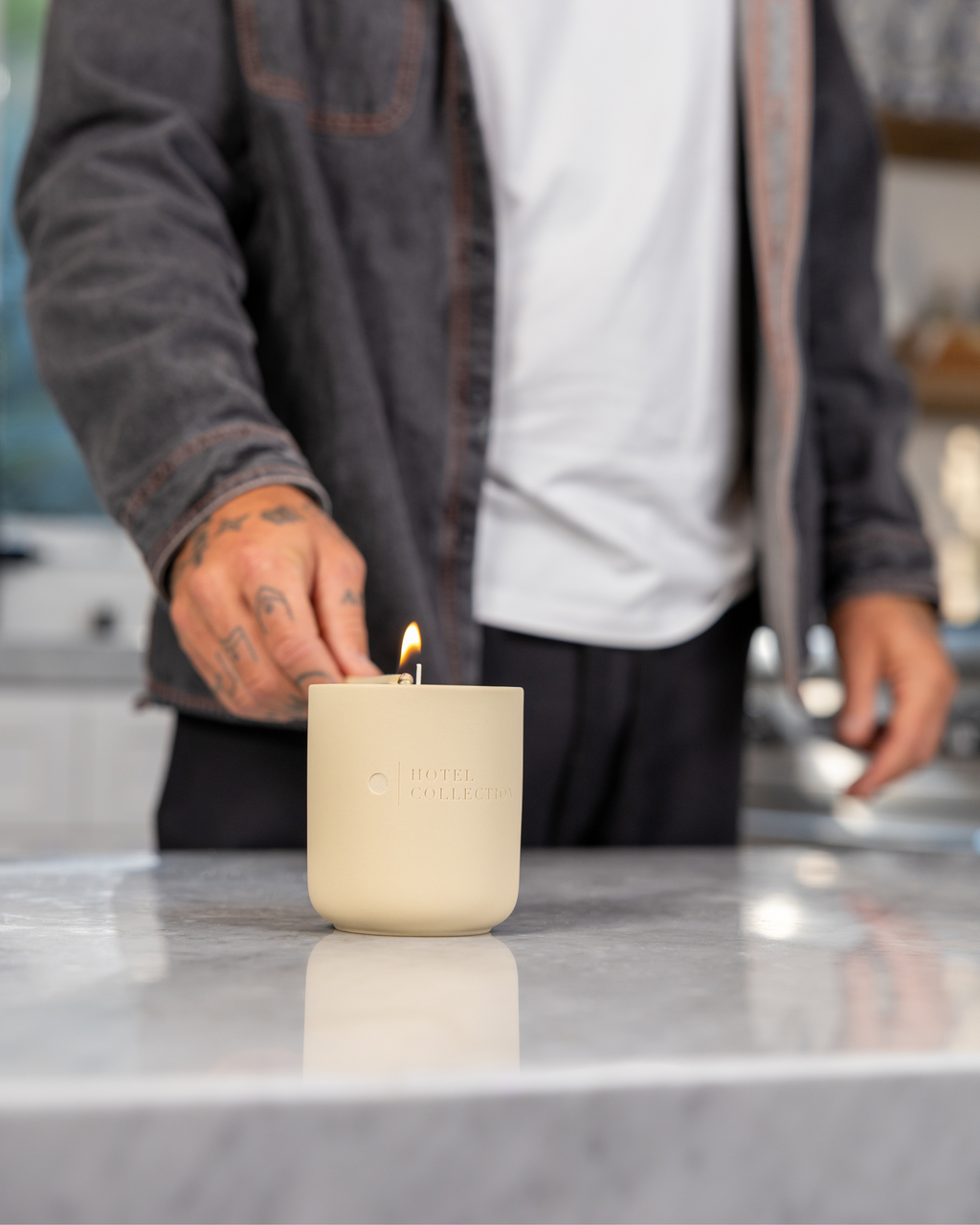 Petite Ceramic Sand Wax Set