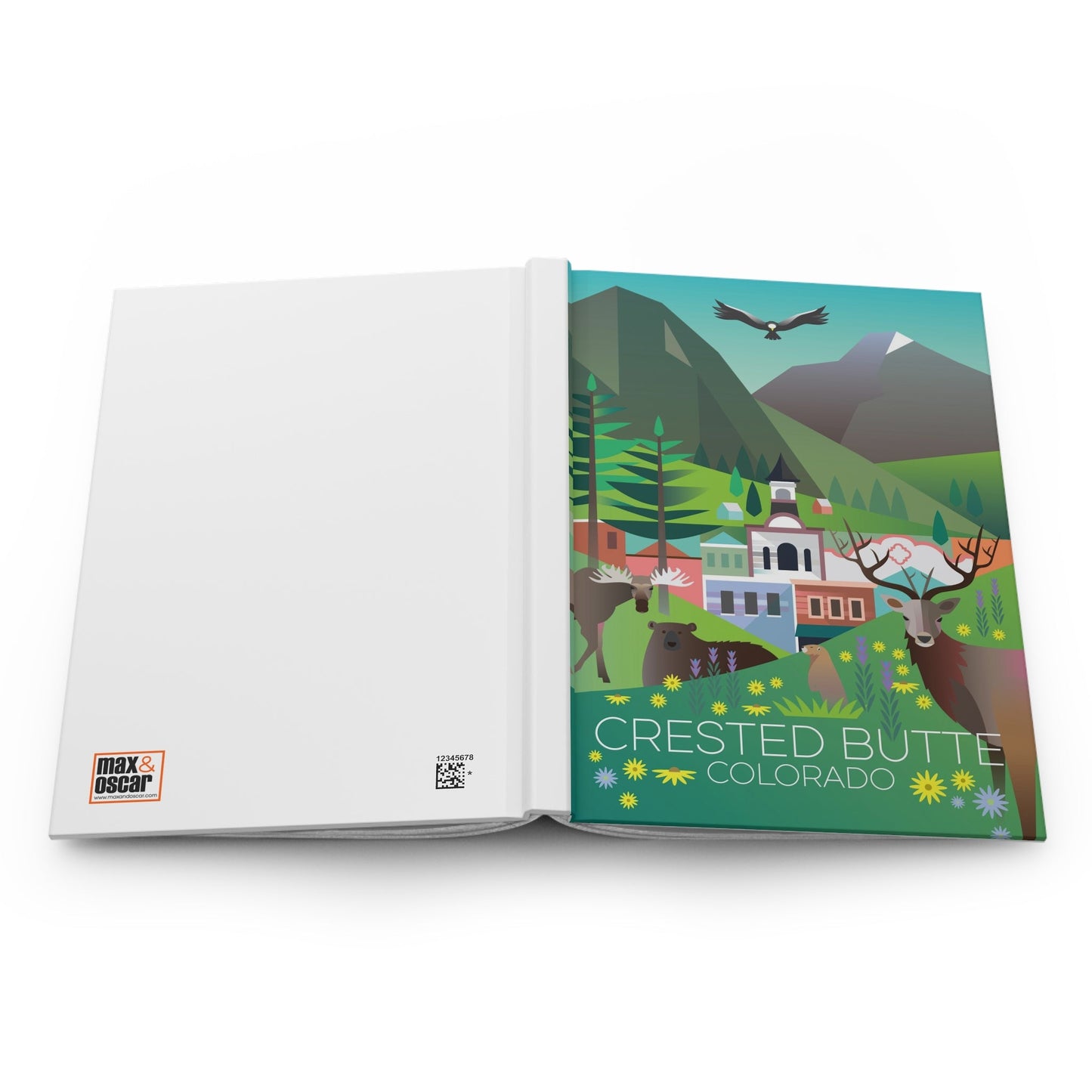 Crested Butte Summer Hardcover Journal