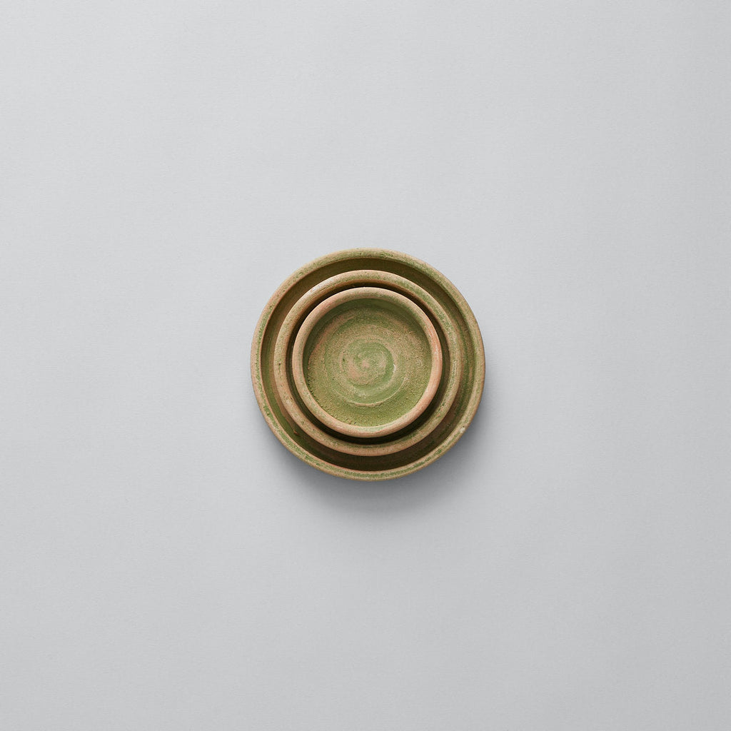 Studio Planter Tray, Greenwash