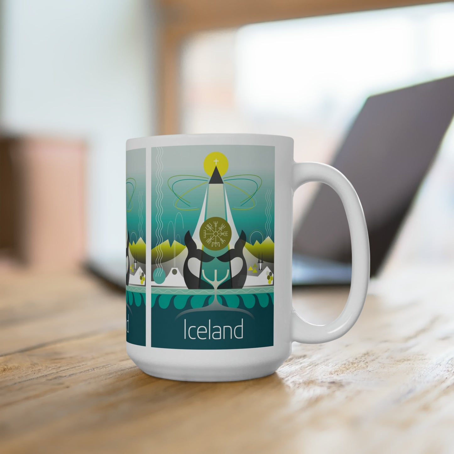 Iceland Ceramic Mug 11oz or 15oz