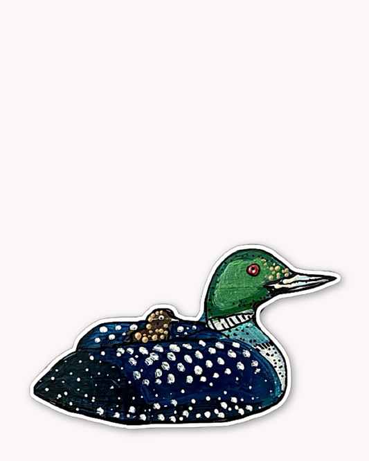 Loon Sticker