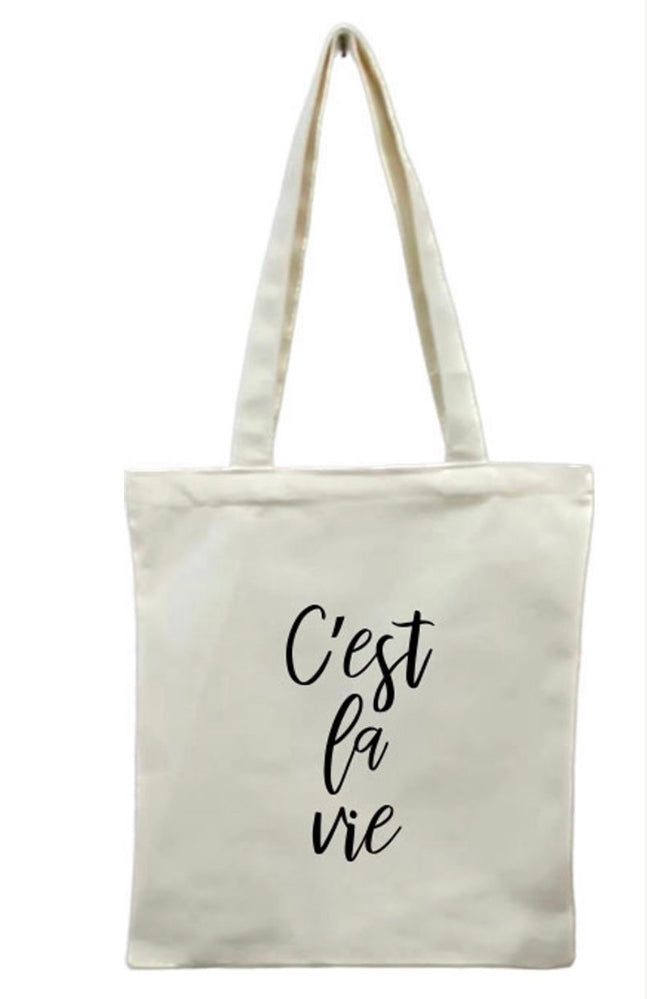 Reagan Sailcloth Tote Follow Your Heart