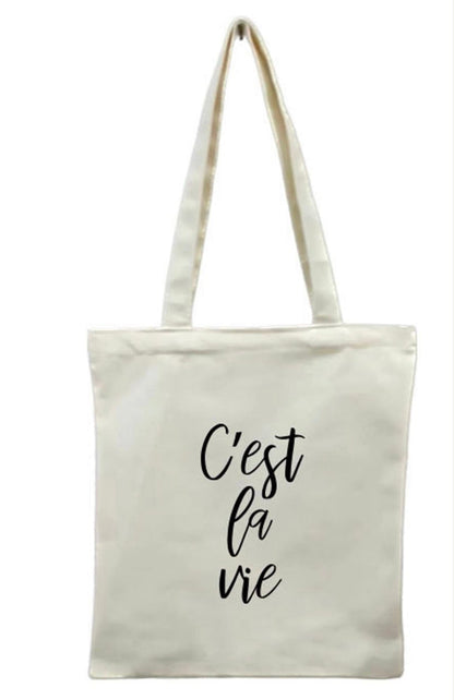 Reagan Sailcloth Tote Follow Your Heart