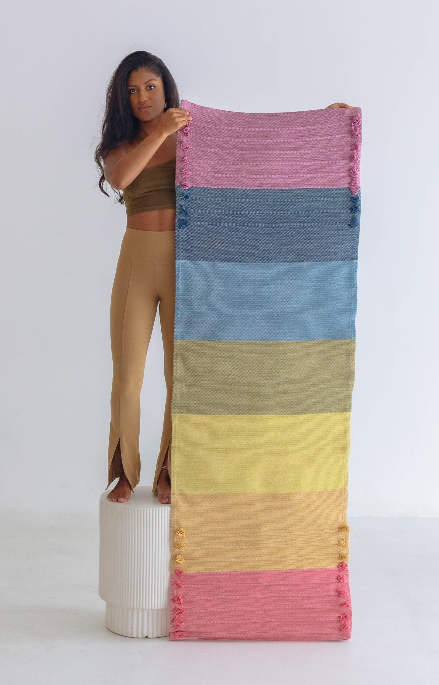 Organic Cotton Herbal Yoga Mat