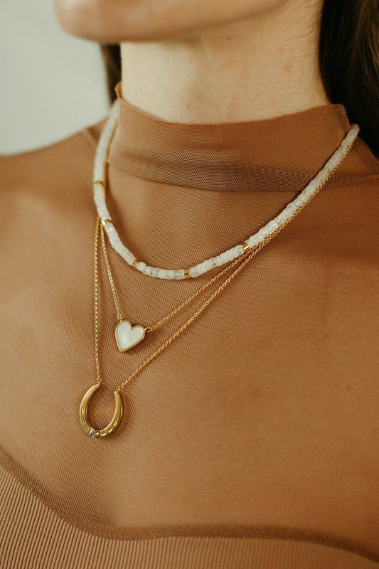 Lovestruck Necklace - Pearl
