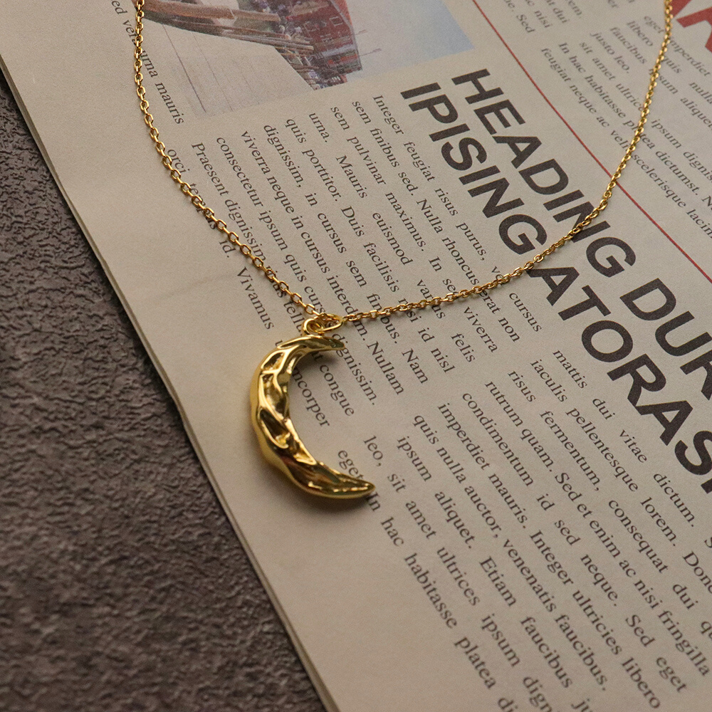 Moon Charm Necklace