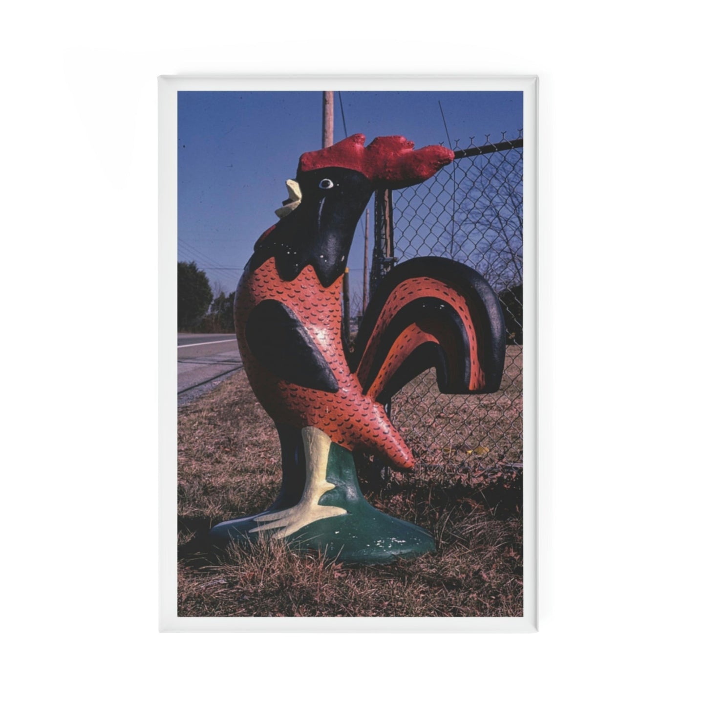 Roadside Rooster Magnet
