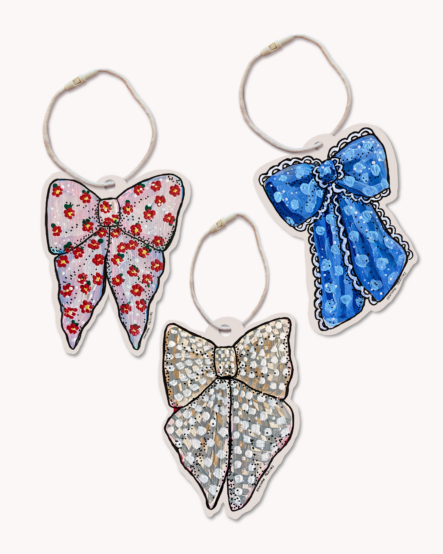 Ribbon Gift Tags ( 12 pack )