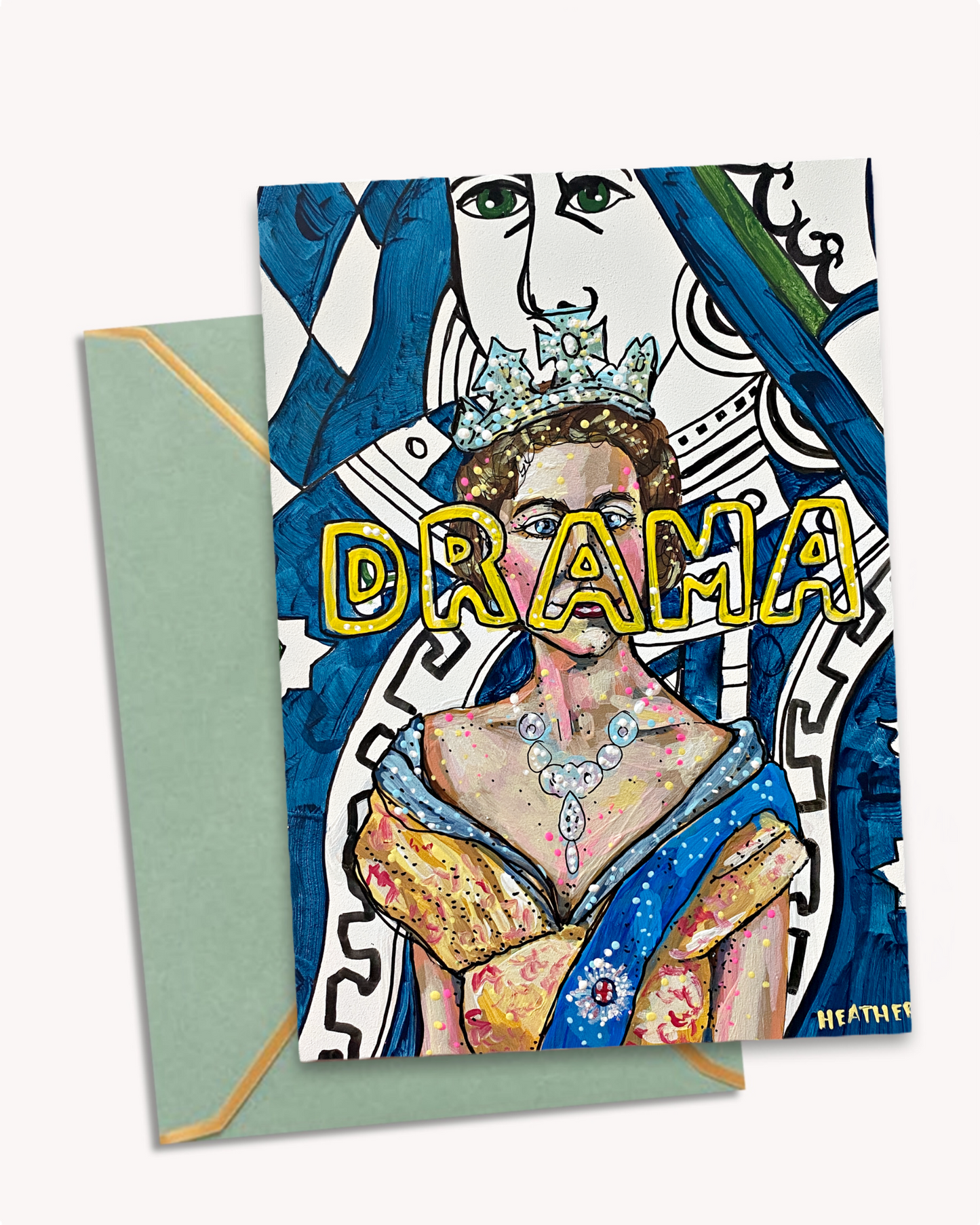Drama Queen - Greeting Card / Fine Art Print