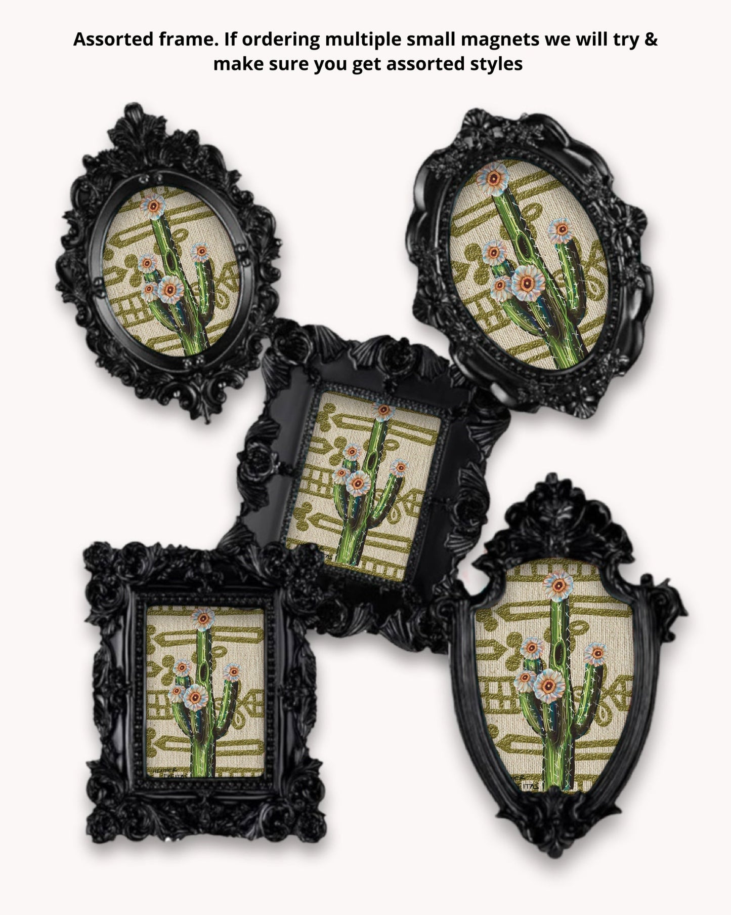 Saguaro Framed Magnet ( Small )