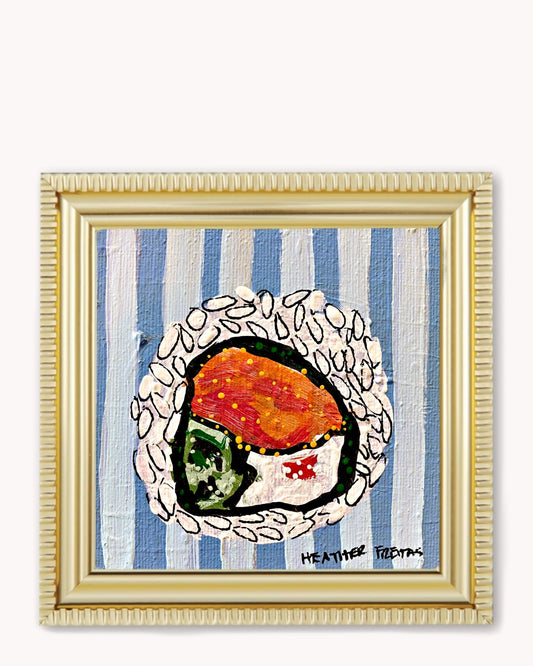 Philadelphia Roll Framed Magnet ( Medium )