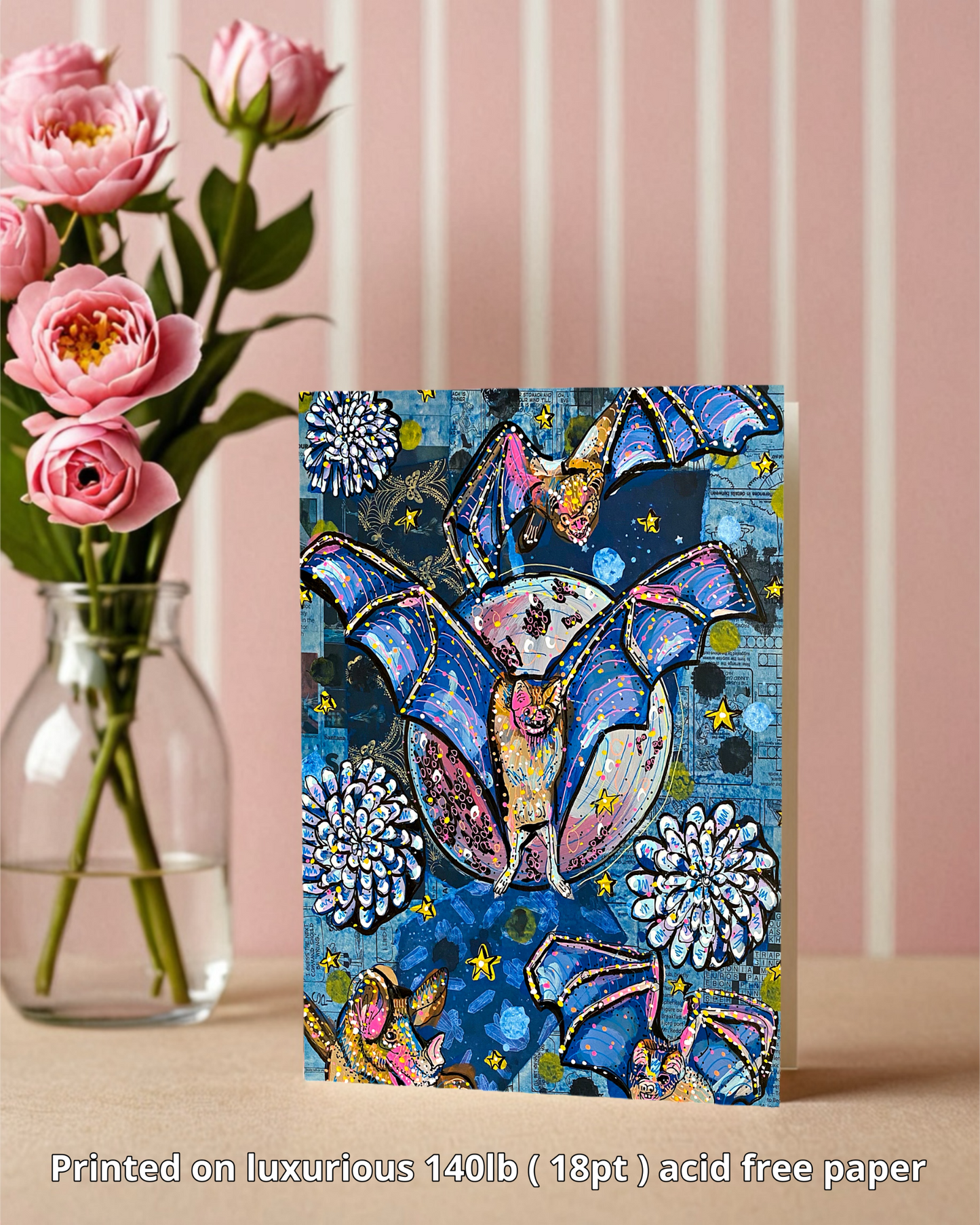 Vampire Bats - Greeting Card / Fine Art Print