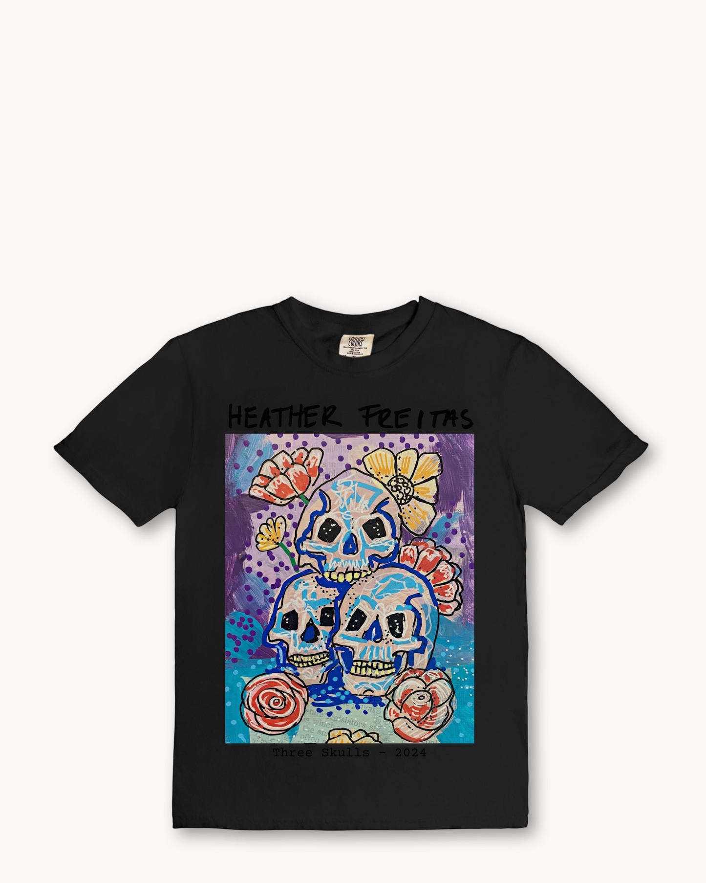 Three skulls Tee