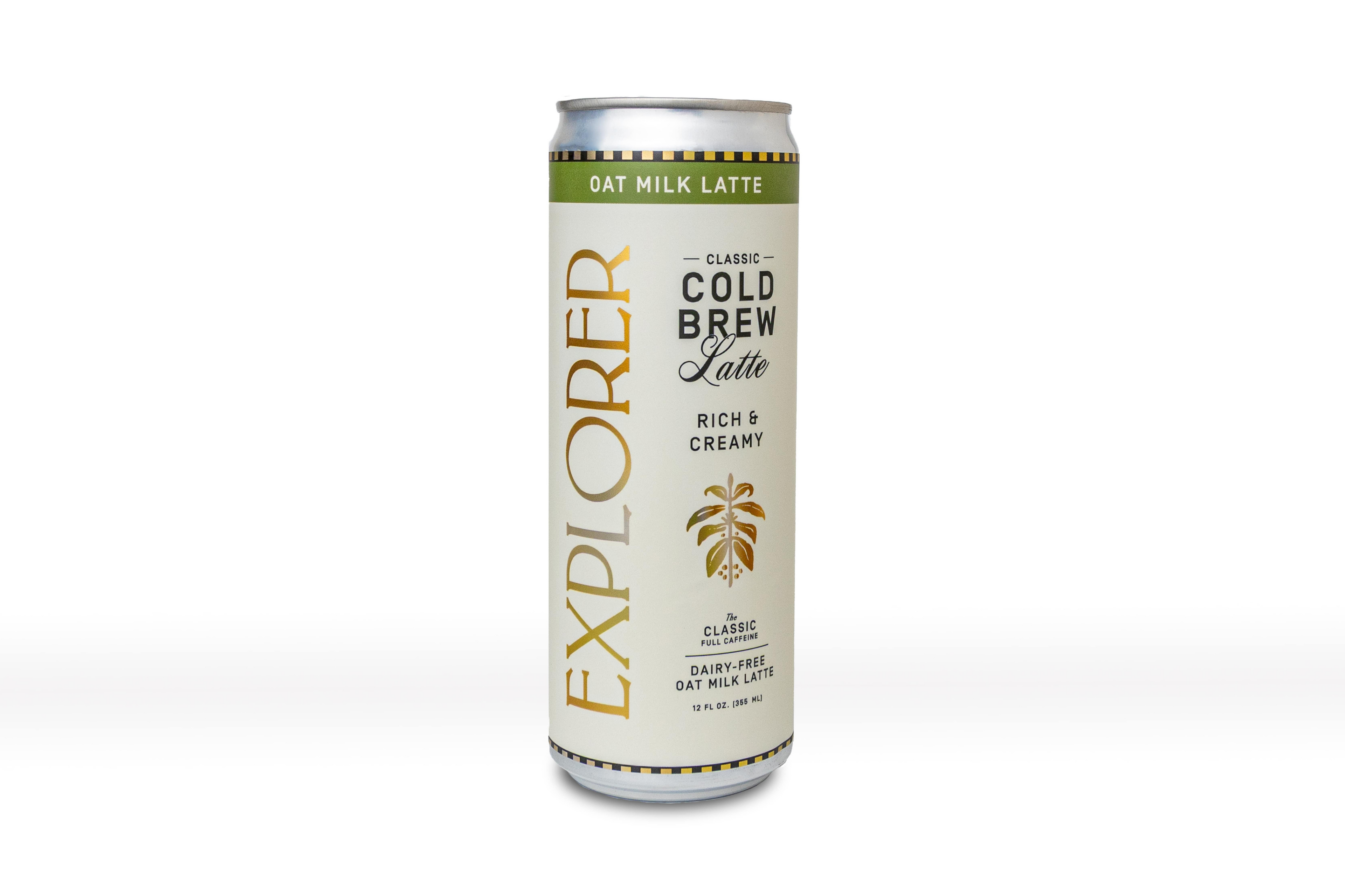 Cold Brew Oat Latte | Choose Your Caffeine Level | Rich & Creamy 12-Pack