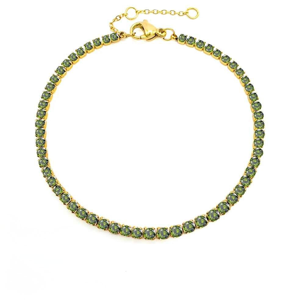 Éclat de Naissance  Personalized Birthstone Tennis Bracelet