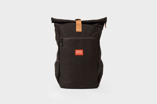 Everyday Hemp Backpack in Black - old